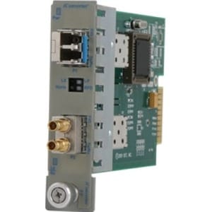 ICONVERTER STM-1/OC-3 SFP FIBER TO MINI COAX PLUG-IN MODULE