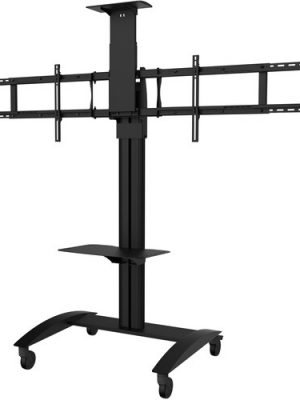 VIDEO CONF CART FOR TWO 40-55IN DISPLAYS - VERSION B
