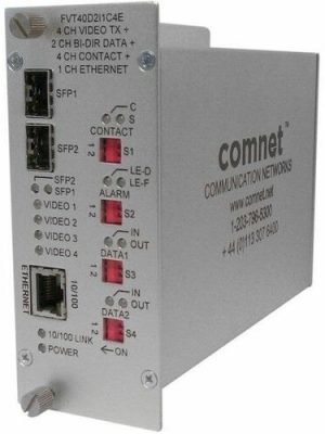 4CH DIGITAL VIDEO TX 2CH DUPLEX DATA 4CH SUPERVISED CONTACT 1