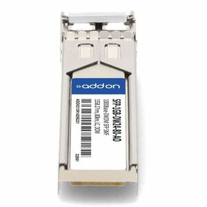 Addon MSA SFP 80KM DWDM LC XCVR 1-GIG DWDM DOM SMF 1558.17NM LC SFP-1GB-DW24-80-AO