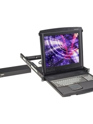 SERVVIEW V KVM TRAY SINGLE-PORT DVI OR VGA USB OR PS/2