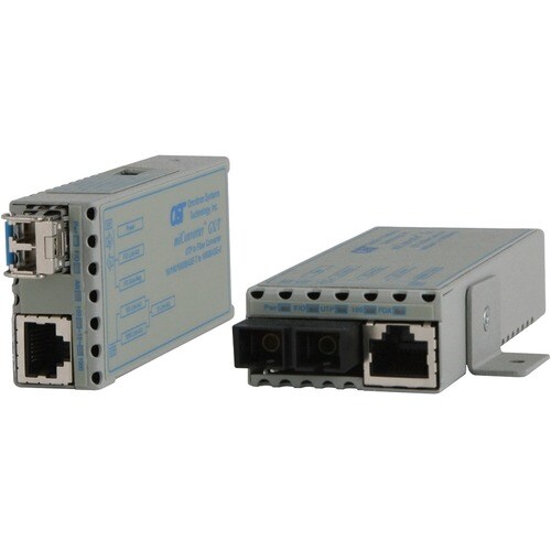 MICONVERTER GX/T 10/100/1000BT TO 1000BASE-X STMM 850 550M DC WIDE