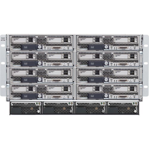 UCS5108 BLADE SERVR AC2 CHASISS 0 PSU 8 FANS 0 FEX REMANUFACTURED