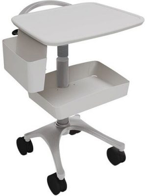 ZIDO EKG CART PKG GREY