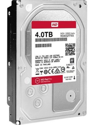 WD RED PRO 4 TB HARD DRIVE 3.5 INTERNAL SATA (SATA/600)