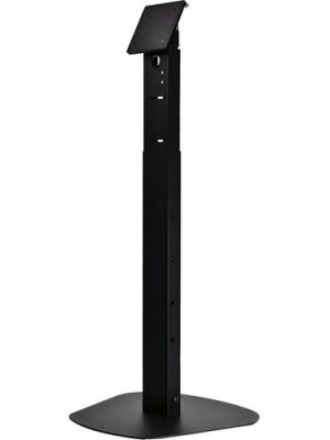 KIOSK FLOOR STAND BLACK FOR VESA MOUNTABLE SMART DISPLAYS