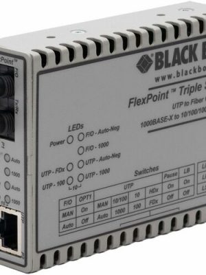 FLEXPT MED CONV 10-1000BT 1000BASESX SM/ST