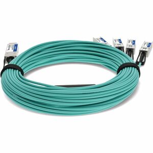 Addon BROCADE FORMERLY COMP AOC TAA 40G QSFP+/4XSFP+ ACTIVE 20M 40GQSFP4SFPAOC2001AO