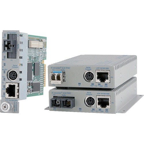 ICONV 10/100/1000T-1000LX SC/SM12KM MGMT TABLETOP UNIV AC W-TEMP