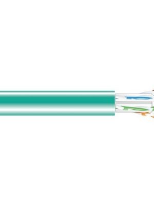 1000FT CAT6A 650MHZ SOLID BULK CABLE UTP CMP GREEN
