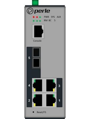 IDS-205G-TSD10 4PORT MANAGED SWITCH GE RJ1 GE ST SM 10KM