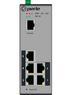IDS-205-XT 5PORT MANAGED 10/100/1000BASE-T SWITCH RJ45 TEMP