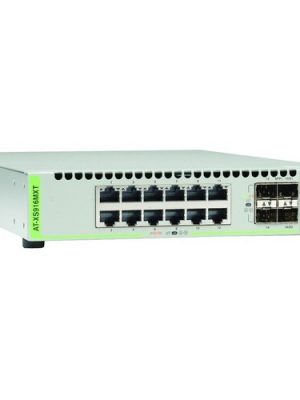 12PORT 100/1000/10G STACKABLE SW BASE-T RJ-45 WITH 4 SFP/SFP+SLOT