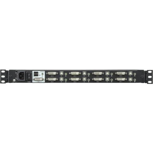 ATEN TECHNOLOGIES 8PORT 17WIDE SCREEN LCD KVM DVI/ FULL HD 1080P CL6708MW - Image 2