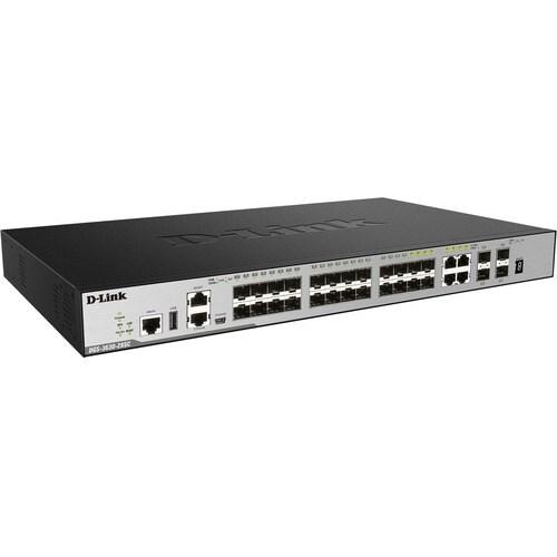 XSTACK MGD 24PORT SFP L3 SWITCH 4X10GE SFP+ SI IMAGE