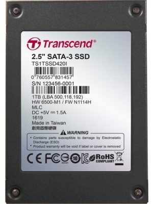 1TB SSD420 SSD SATA 3 2.5IN MLC IND