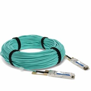 Addon 50M FINISAR FCBN425QB1C50 FIBER COMPAT DAC TAA 100GBASE AOC 50M FCBN425QB1C50-AO