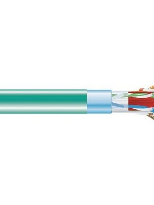 CAT6A SHLD BULK CAB F/UTP 1000 PLNM GRN