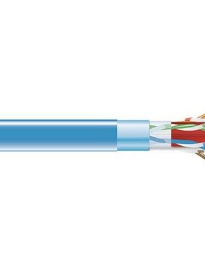 CAT6A SHLD BULK CBL F/UTP 1000 PLN BLUE