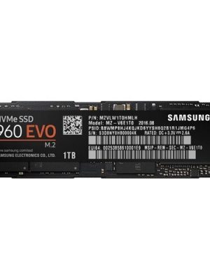 SAMSUNG 960 EVO 1TB SOLID STATE DRIVE M.2 INTERNAL PCI