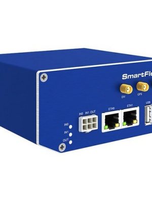 SMARTFLEX LTE 2ETH USB 2XBI/BO SD HOLDER 2XSIM GPS POE PD METAL