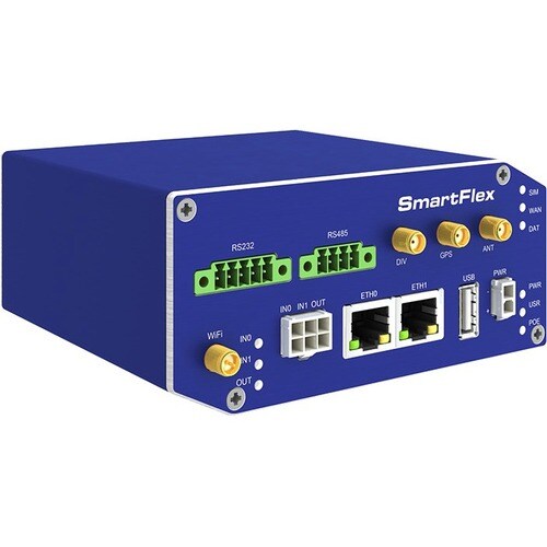 SMARTFLEX LTE 2ETH USB 2BI/BO SD RS232 RS485 2XSIM GPS POE METAL