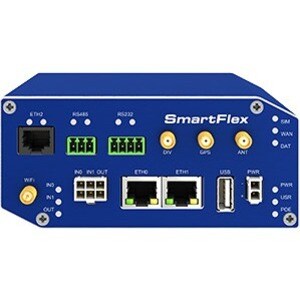 SMARTFLEX LTE 3ETH USB 2BI/BO SD RS232/485 2XSIM GPS WIFI POE