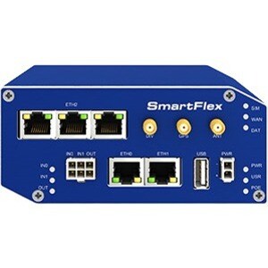SMARTFLEX LTE 5ETH USB 2BI/BO SD 2XSIM GPS WIFI POE/PD METAL