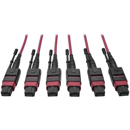 23M 24-FIBER MMF TRUNK CABLE BASE-8 MTP MPO OM4 40/100GBE 3XF