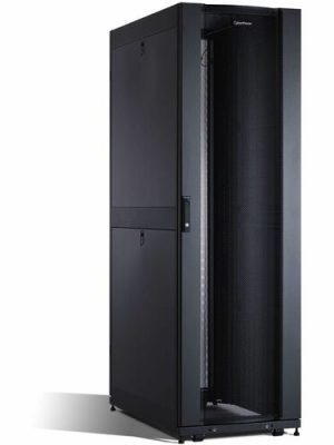 42U 19IN RACK ENCL 600X1070MM DR SIDE PNLS BLK CASTRS 5YR WARR