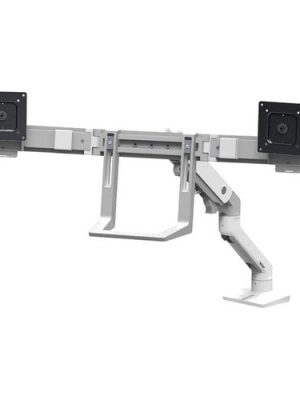 HX DESK DUAL MONITOR ARM BRIGHT