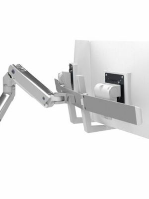 HX WALL DUAL MONITOR ARM POLISH