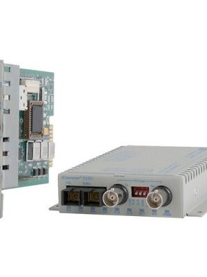 ICONVERTER T3/E3 COAX TO FIBER LC MM 1310NM 5KM DS3 PLUG-IN MODULE