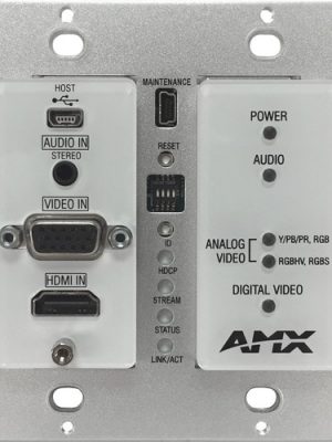 AMX NMX-ENC-N1115-WP-WH SVSI DECOR STYLE WALLPLATE
