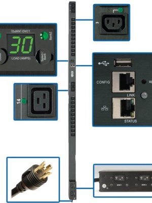 PDU SWITCHED 208V / 240V 30A 4 C19 20 C13 LX PLATFORM 0URM TAA