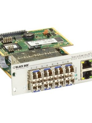 COMPACT SWITCHING MODULE 8PORT FIBER MODULAR EXT CHASSIS