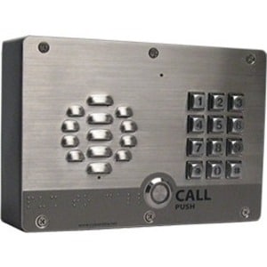 SIP-ENABLED OUTDOOR H.264 VIDEO INTERCOM WITH KEYPAD