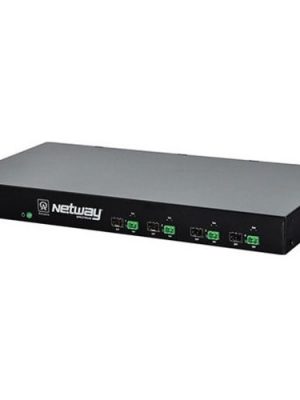 4PORT FIBER TRANS/MIDSPAN 1U