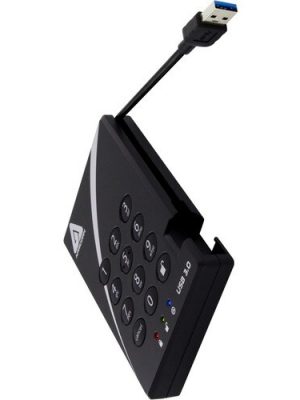 8TB AEGIS PADLOCK SSD USB 3.0 AES XTS ENCRYPTED PORTABLE DRIVE
