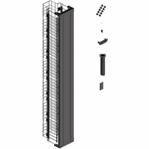 MM20 VERTICAL CABLE MGMT CAGE W/ DOOR