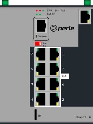 IDS-509PP8-XT POE SWITCH 8POE 1GE PORTS XTEMP