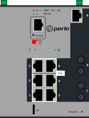 IDS-509F2PP6T2SD20XT POE SWITCH 6POE 1GE 2XFE ST SM20K XTMP