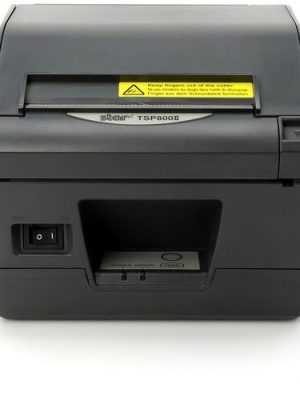 TSP800 THERM LABL CUT ENET USB TWO PERP USB CLOUDPRNT GRAY EXT PS