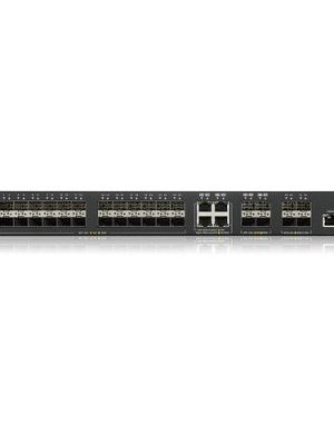 DUAL DC 24PORT GBE SFP LAYER 3+ MNGD 4X10GBE SFP+ 4XGBE SFP/RJ-45