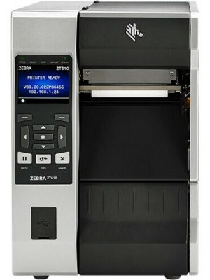ZT610 TT PRNT 4IN 600DPI US SER USB GBE BT 4.0USB HOST REWIND CLR Z