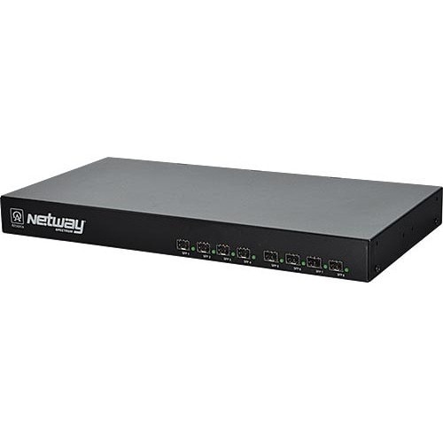 8PORT FIBER MEDIA CONV 1U
