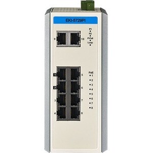 8PORT GBE (POE/POE+) + 2PORT GBE LITE-MGD SWITCH -40-75C