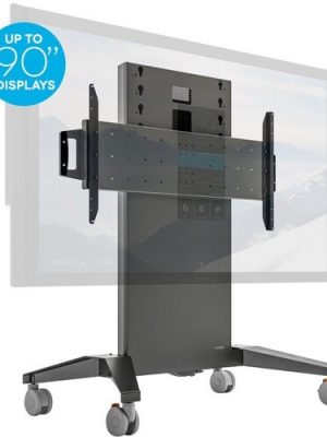 MOBILE STAND XL FIXED HEIGHT GRAPHITE & GRAY 400LB UL LISTED ADA