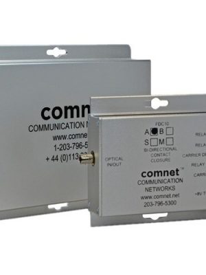BI-DIRECTIONAL CONTACT CLOSURE TRANSCEIVER SM 1 FIBER B END