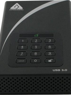 12TB AEGIS PADLOCK DT SECURE USB 3.0 256BIT AES HW ENCRYPTED
